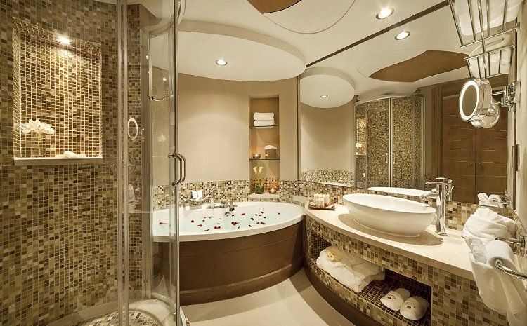 Thiết kế phòng tắm mang hơi hướng cổ điển là xu hướng thịnh hành trong năm 2021