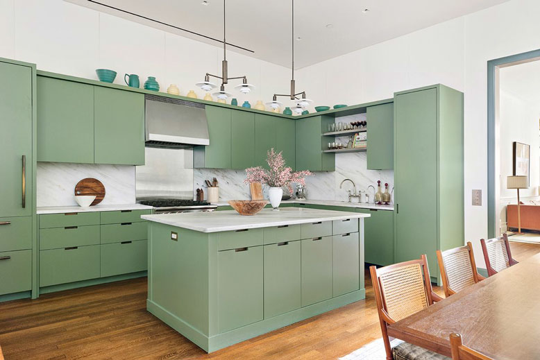 Một không gian nhà bếp đẹp - tiện nghi sẽ góp phần tô điểm cho nét đẹp của ngôi nhà