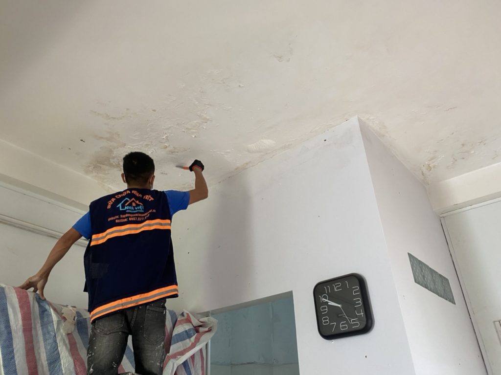 Tìm hiểu kinh nghiệm sửa chữa trần nhà bị nứt hiệu quả